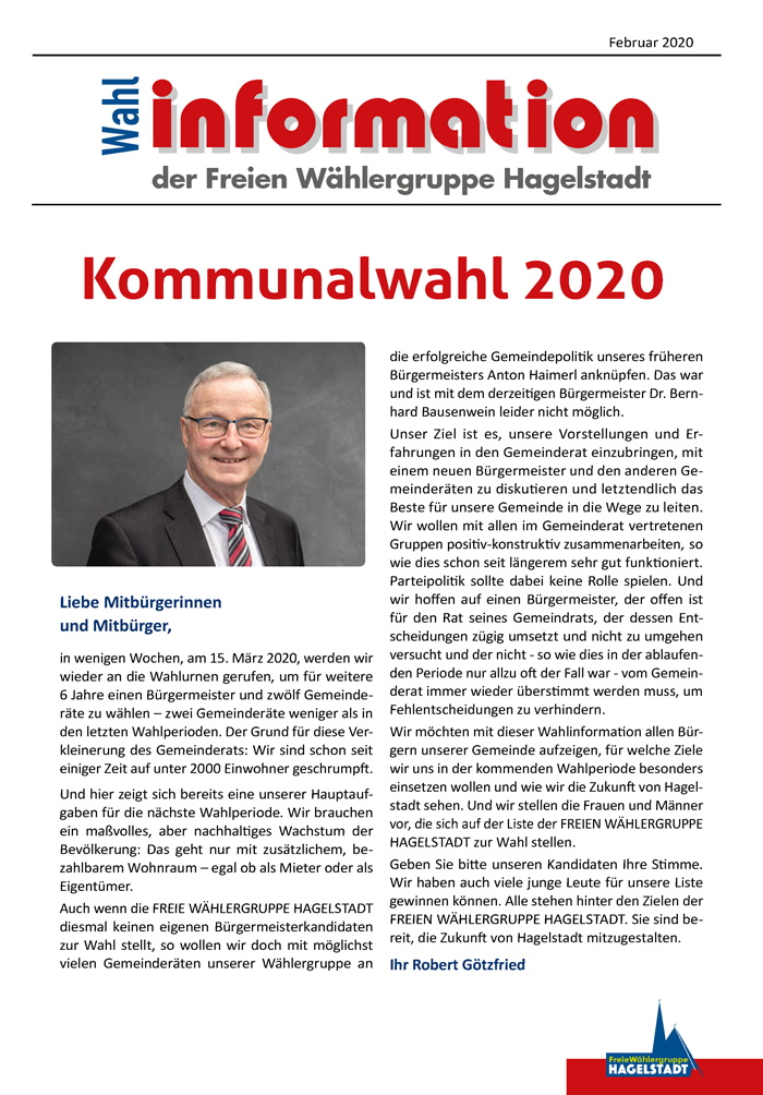 Wahlinformation2020-Titelseite